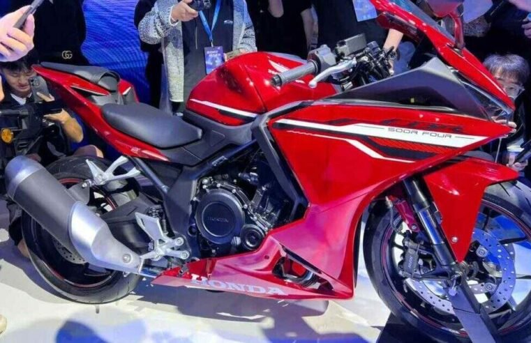 Surpresa! Honda Lança a Nova CBR500R Four com Motor de 4 Cilindros