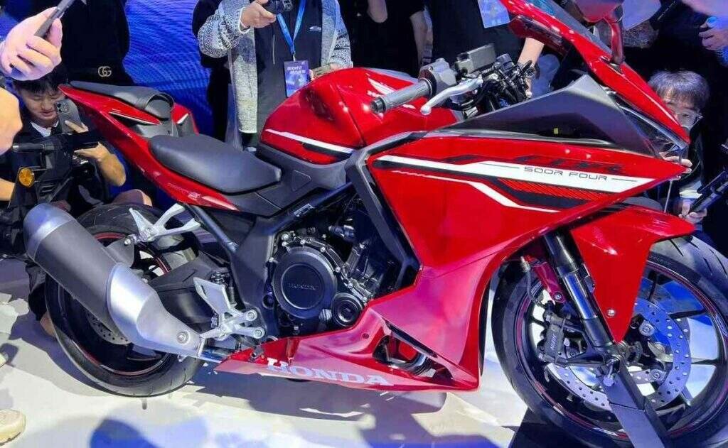 Surpresa! Honda Lança a Nova CBR500R Four com Motor de 4 Cilindros