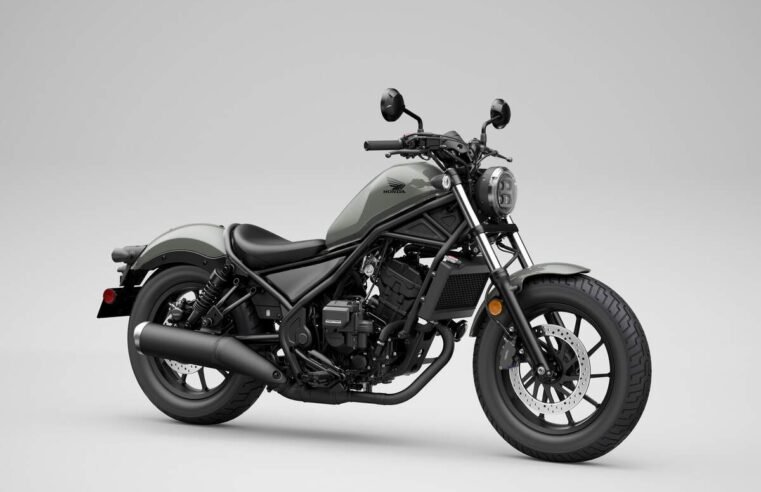 Honda Rebel 300 Ganha E-Clutch para Pilotagem Otimizada